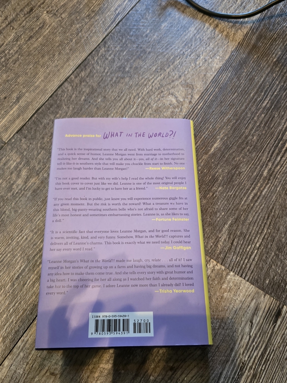 'What In The World?!' Hardcover Book - Purple - Picture 2 of 3